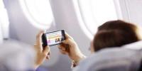 飛機(jī)上可以玩手機(jī)!空中信息