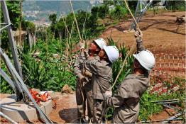 巴東供電：遷改線(xiàn)路讓道500千伏盤(pán)龍線(xiàn)